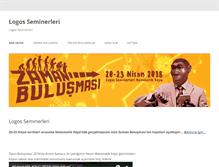 Tablet Screenshot of logosseminerleri.org